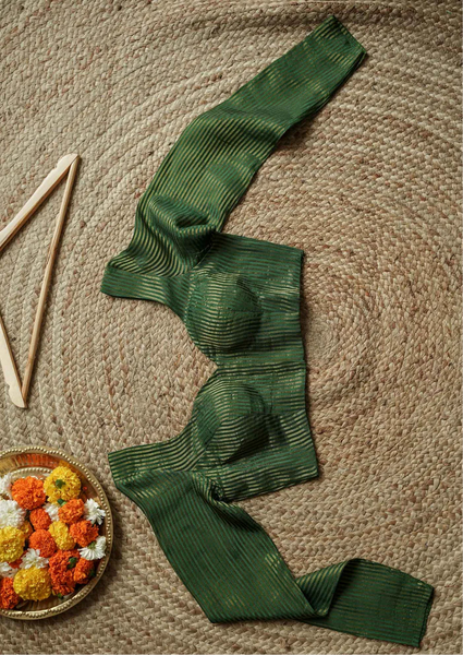Green Full Sleeve Blouse