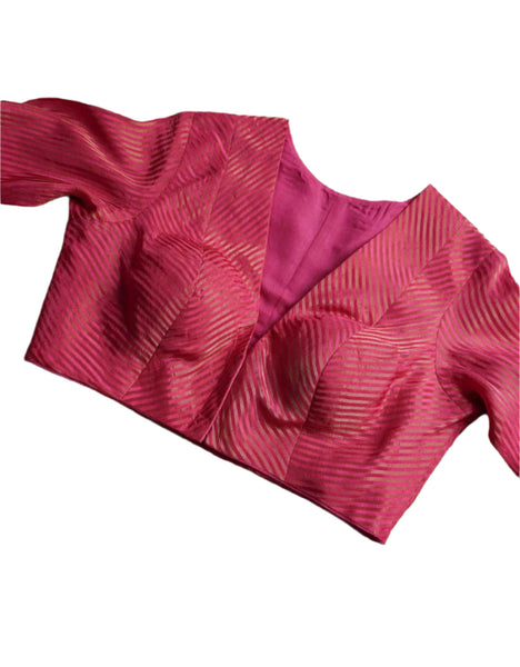 Pink Full Sleeve Blouse