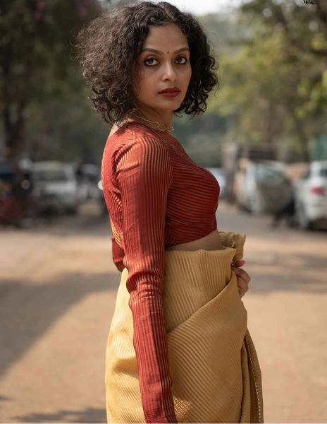 Maroon Full Sleeve Blouse