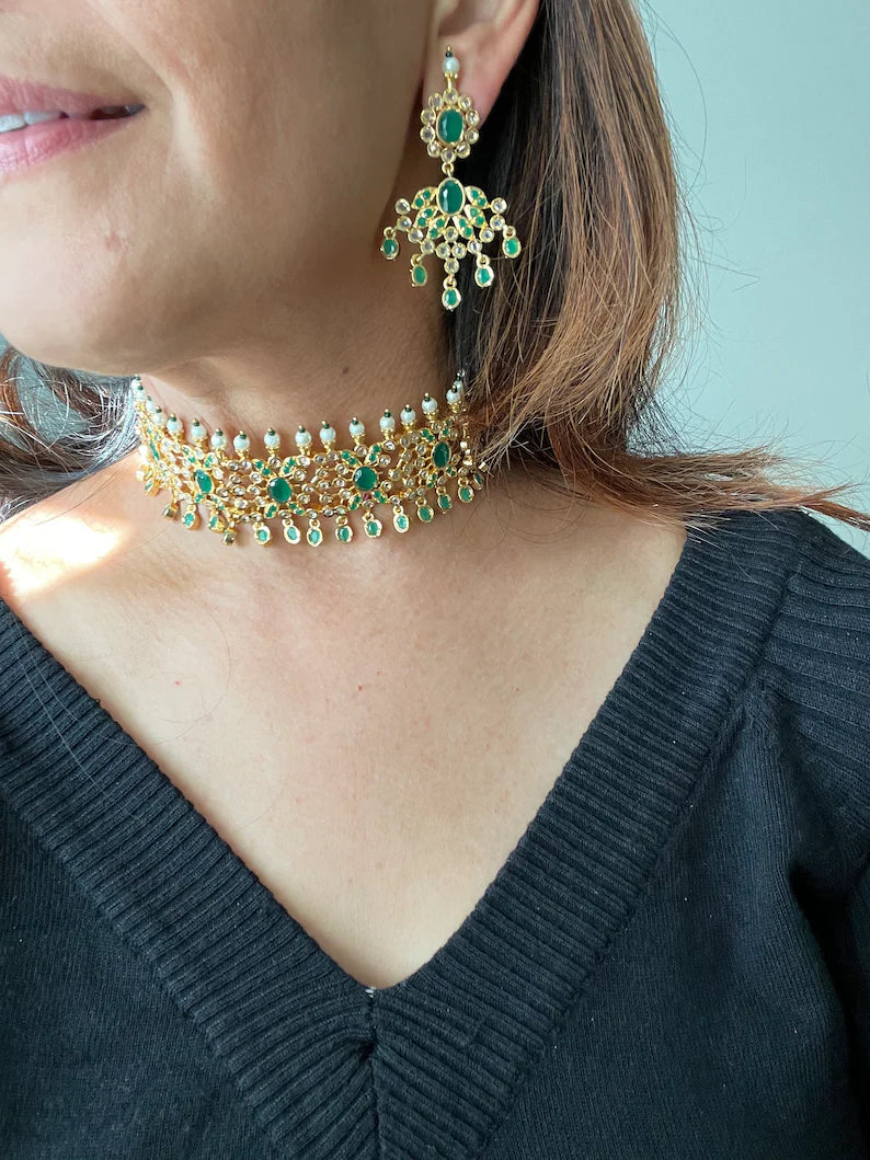 Choker jadau set sales