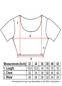 Mulbury Gold Silk Padded Front Open Elbow Sleeves Readymade Blouse