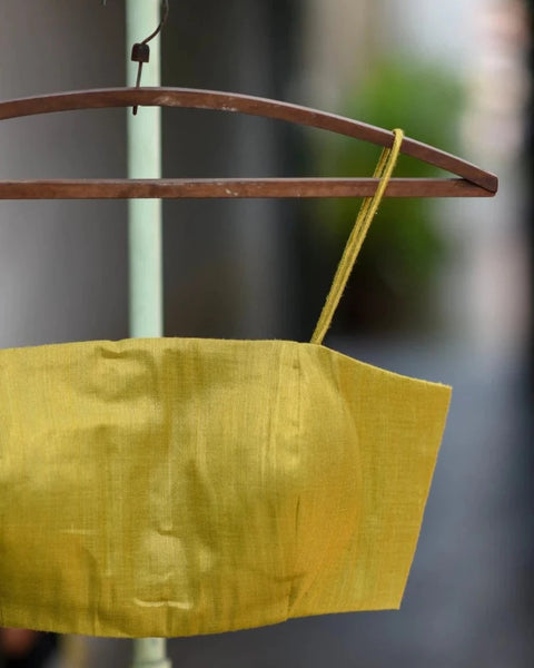 Readymade Gorgeous Yellow Polyester Blouse