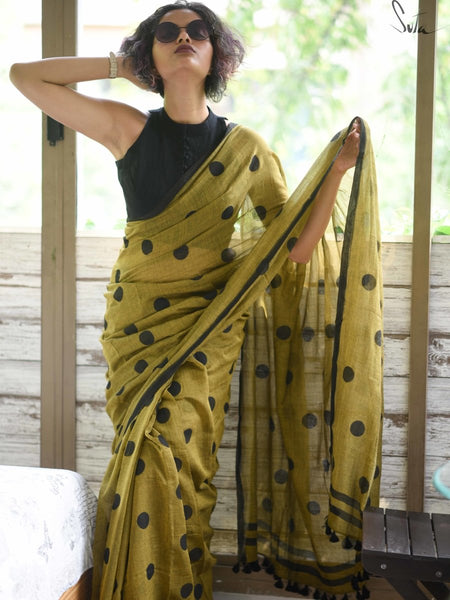 COTTON BLACK READYMADE BLOUSE
