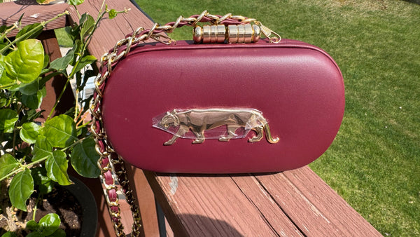 Sabyasachi Inspired Clutch Maroon
