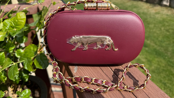 Sabyasachi Inspired Clutch Maroon