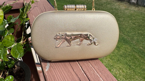 Sabyasachi Inspired Clutch Gold