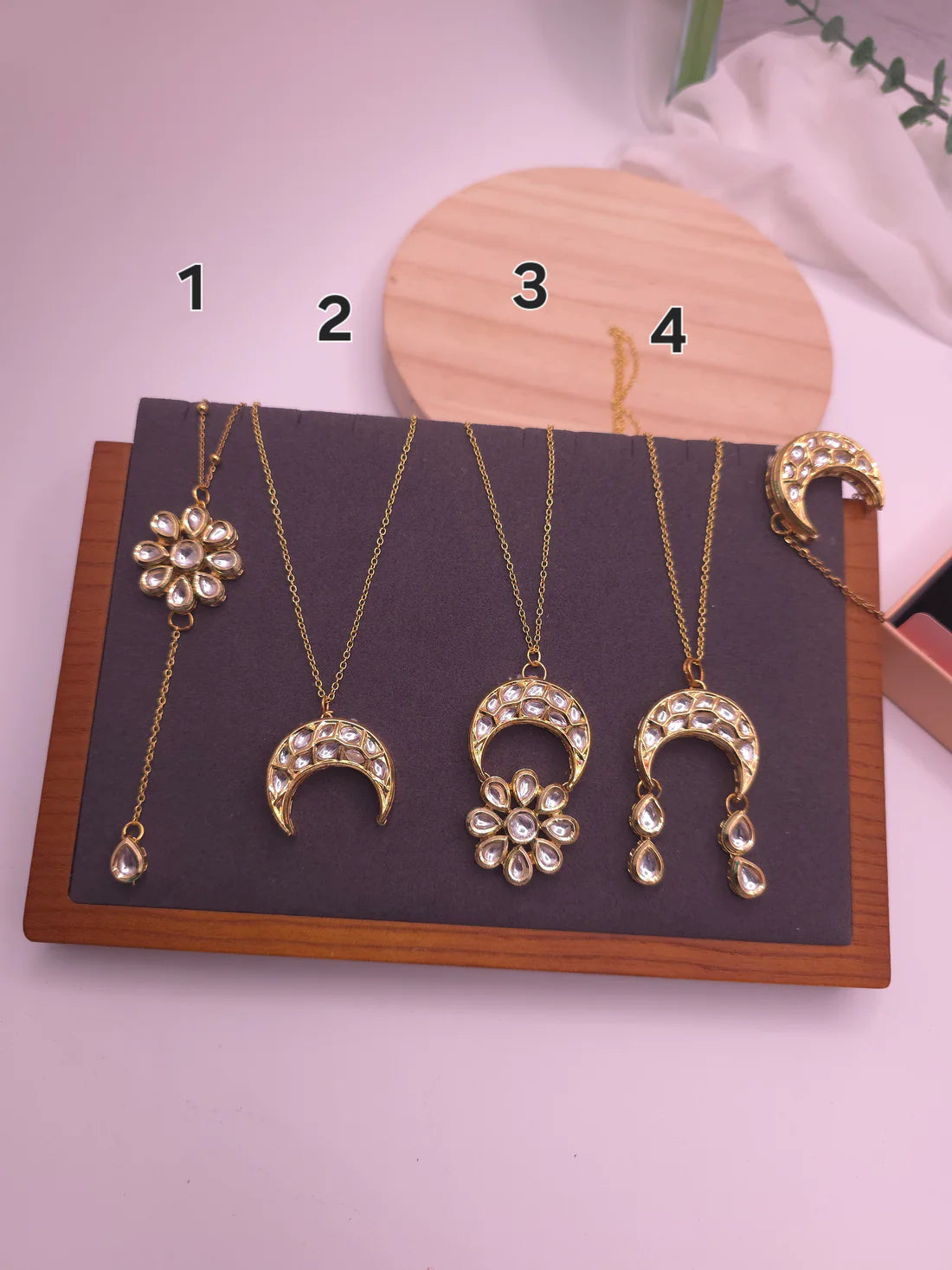 Polki Pendant Sets
