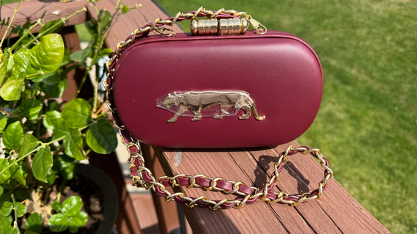 Sabyasachi Inspired Clutch Maroon