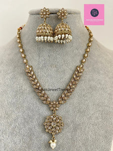 Polki Kundan Antique Finish necklace