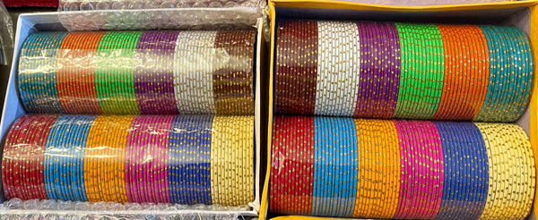 Multicolor 12 Bangle Set