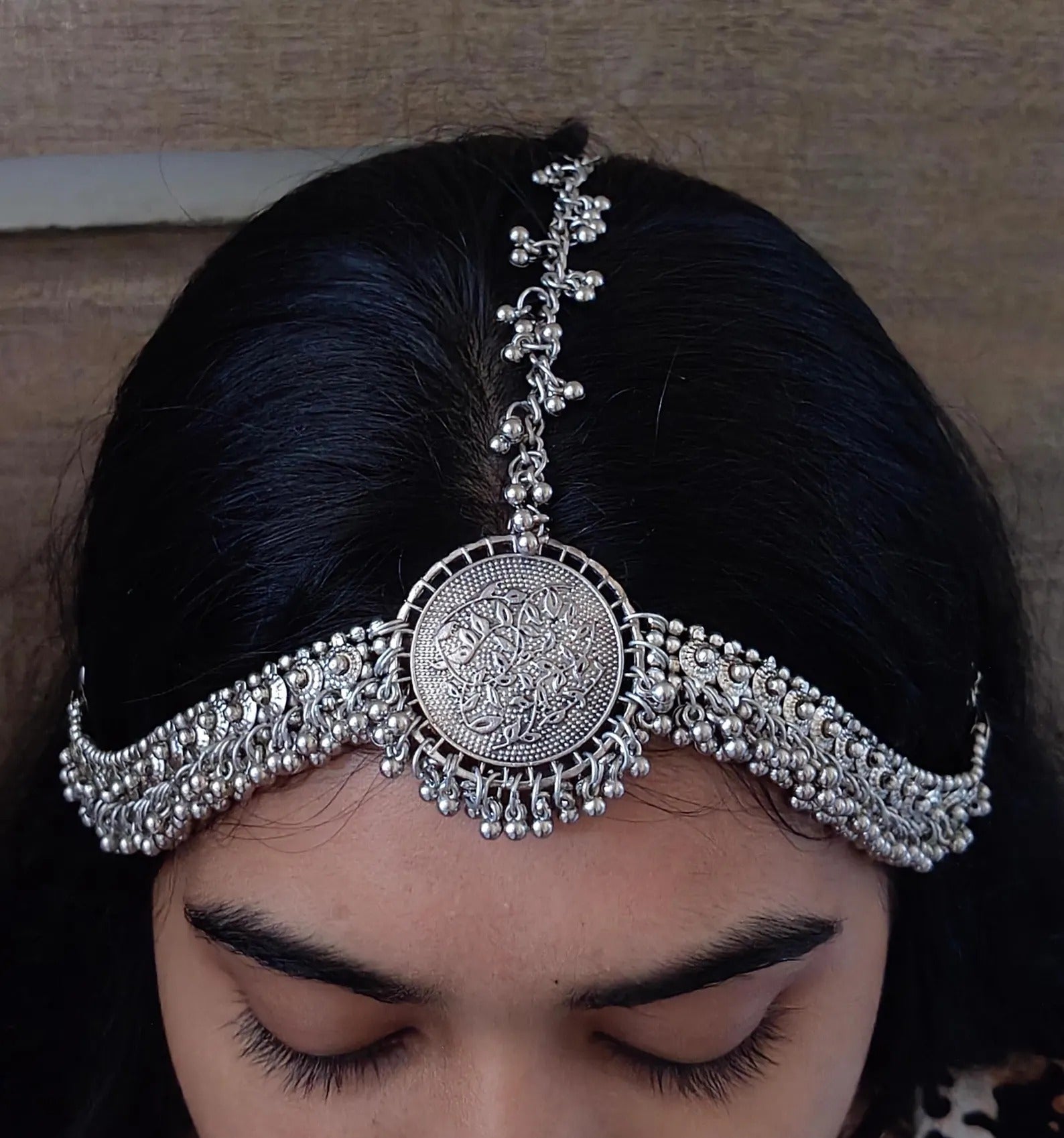Oxidized Head Band