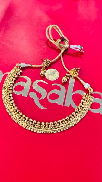 Citigold Gold Plated Necklace with Earrings