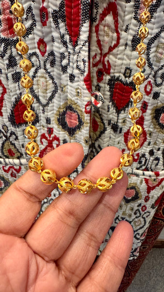 Citigold Goldplated Long thin Necklace