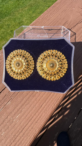 Citigold Gold Plated Stud Earrings