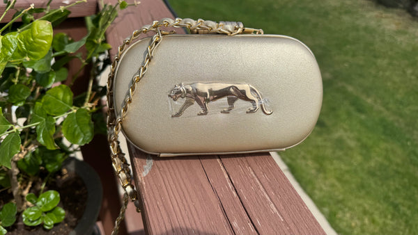 Sabyasachi Inspired Clutch Gold