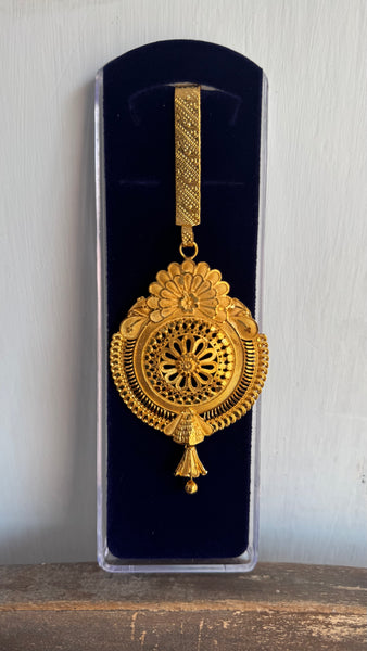 Bengali Citigold Filigree Waist Key Chain- Chabi Challa