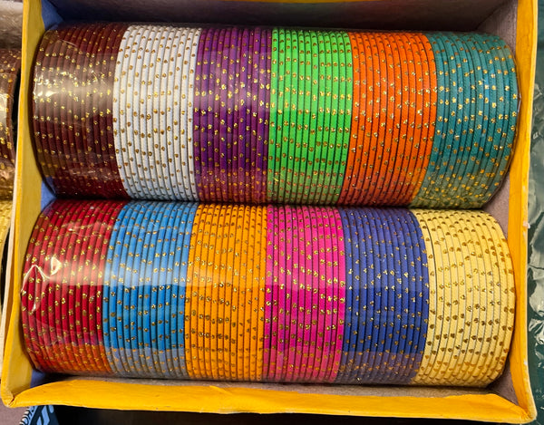Multicolor 12 Bangle Set