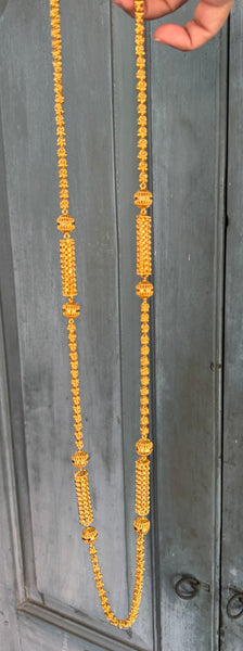 Citigold Gold Plated Long Mob Necklace Chain