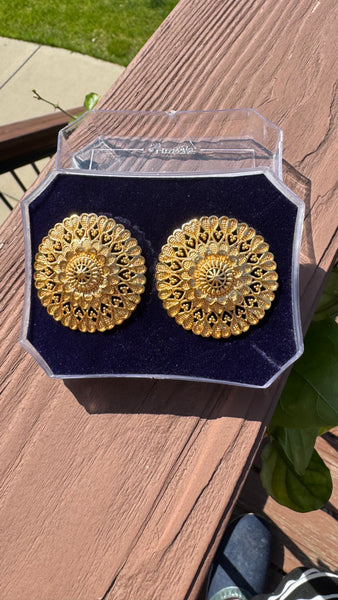 Citigold Gold Plated Stud Earrings