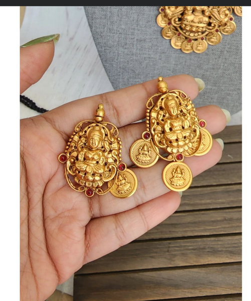 South Indian Guttapusalu Haram Jewelry Set