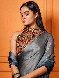 Black Satrangi Blouse