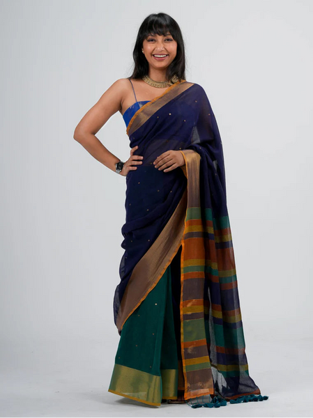 Multicolor Cotton Saree