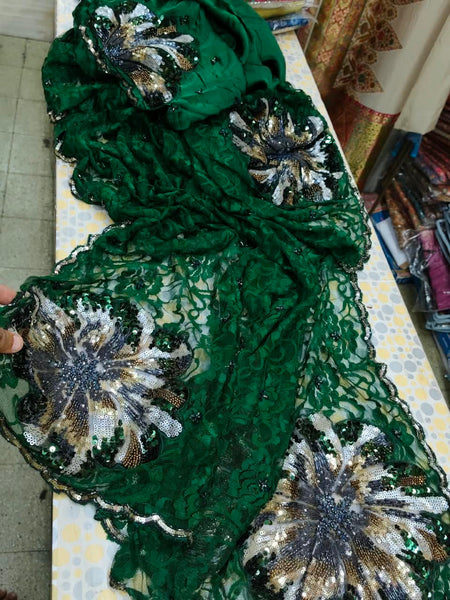 Dubai Lace handwork border