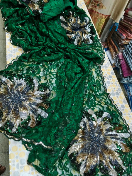Dubai Lace handwork border