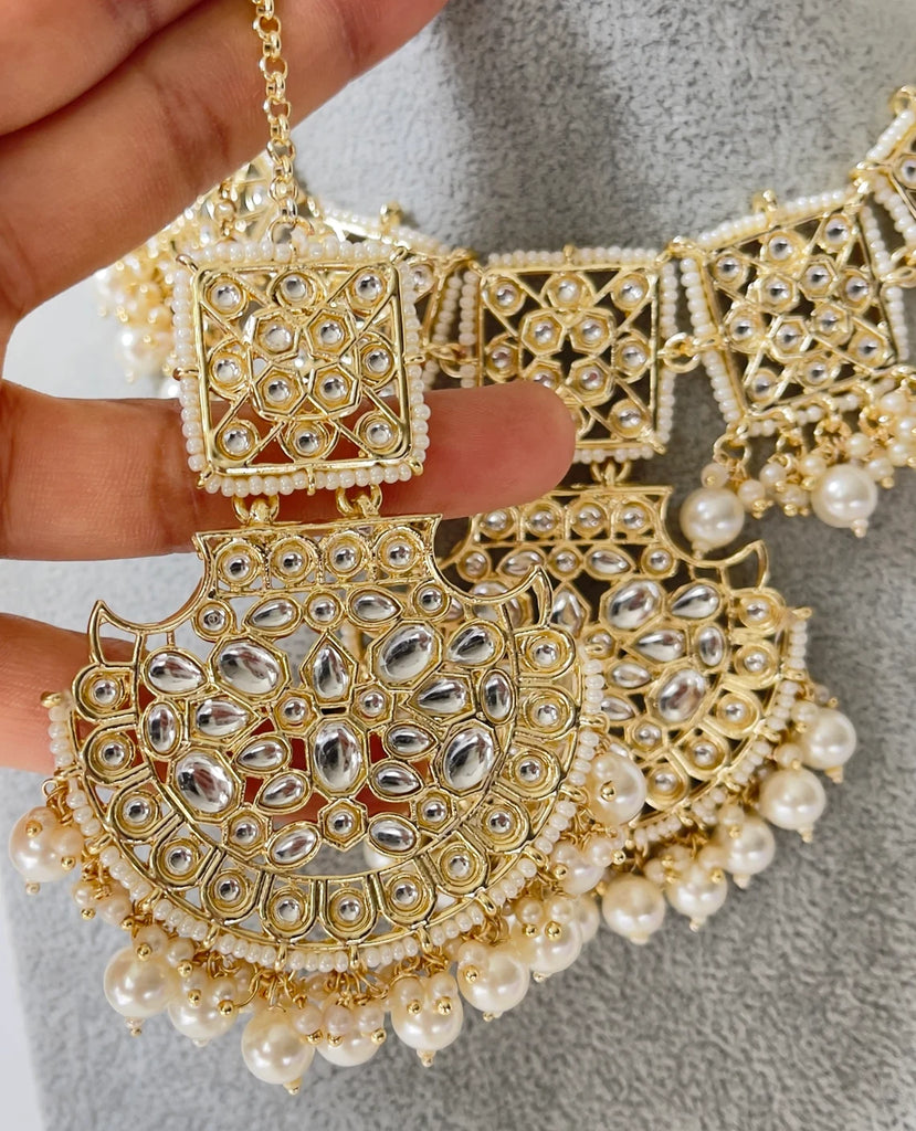 Asian Indian Necklace Set | Pakistani Choker Necklace Set - Zayridh –  Zayridh