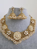 Guttapusalu Pearl Kundan Gold Necklace