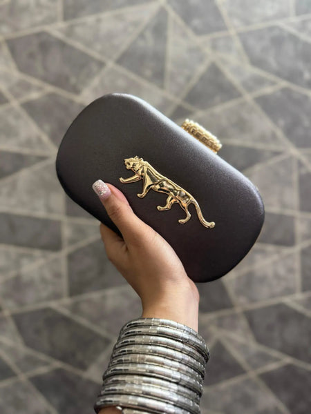 Sabyasachi Inspired Clutch Black