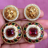 Sabyasachi-Inspired Doublet Pota Earrings