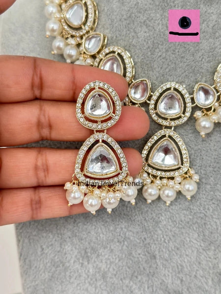 Pearl Kundan Victorian Necklace
