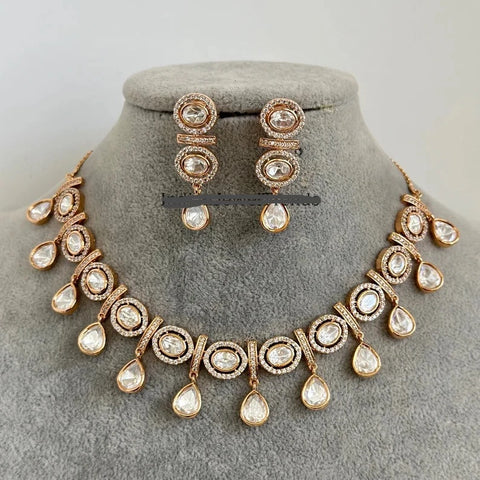 HQ Polki Kundan Necklace