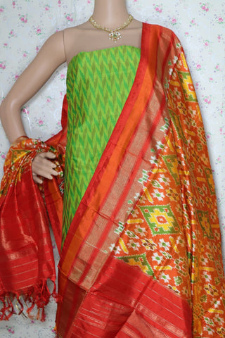 Pure Silk Ikkat Pattu Dupatta