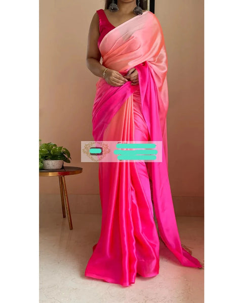 Pink Paradise Ombré Saree