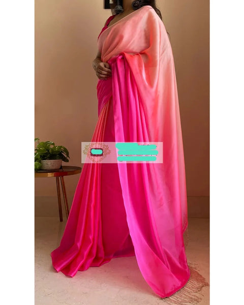 Pink Paradise Ombré Saree
