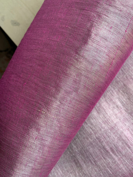 Lavender Handloom Tissue Saree