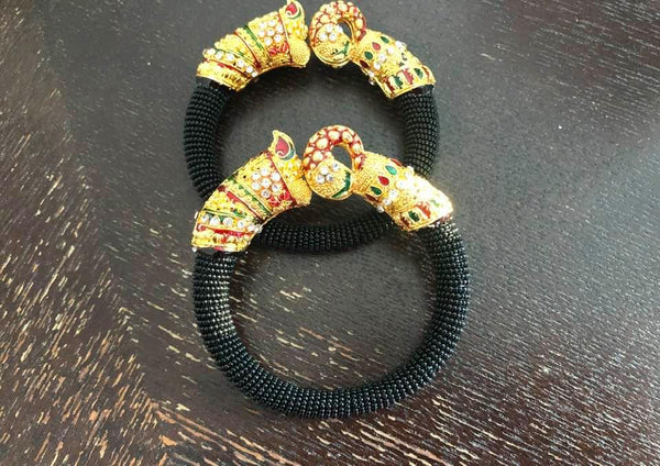 Black Traditional Handmade Loha Pearl
