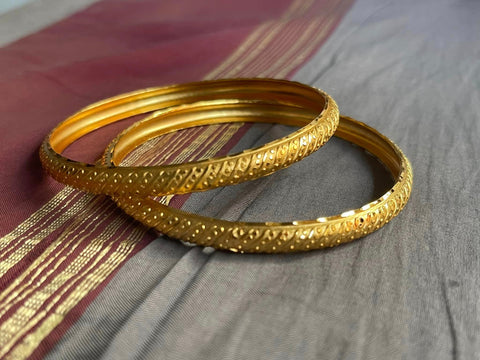 Gold Plated Citi Gold Bangles