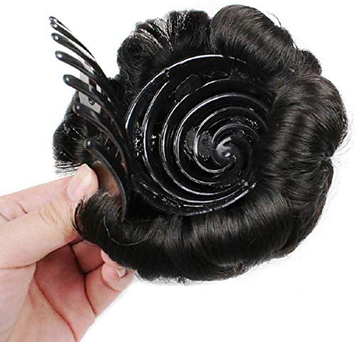 Black Colored Hair Bun For Women