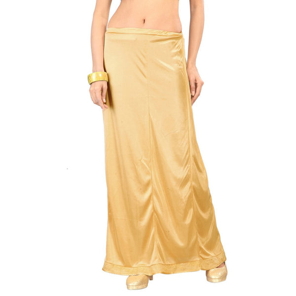Gold Fairform Premium Satin Full Length Single Cut Petticoat