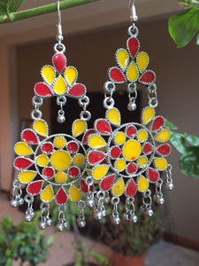 Afghan Minakari Earrings