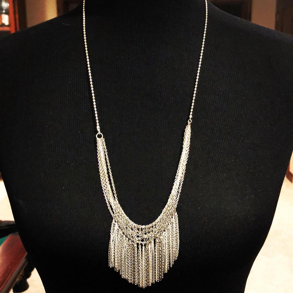 German Silver Afghan Style Necklace
