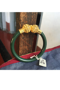 Green Citigold Bangle from Bengal ShopBollyWear.Com