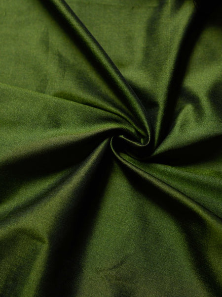 Maroon & Green Katan Silk & Polyester Saree