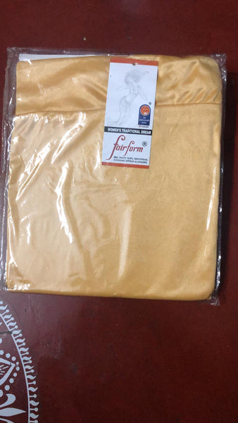 Gold Fairform Premium Satin Full Length Single Cut Petticoat