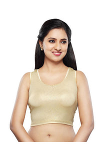 Gold Shimmer Stretchable Blouse
