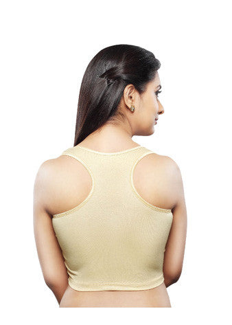 Gold Shimmer Stretchable Blouse