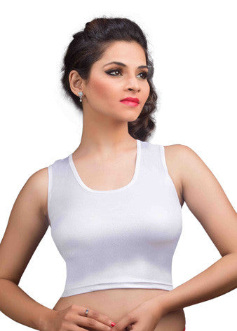 Silver Shimmer Stretchable Blouse